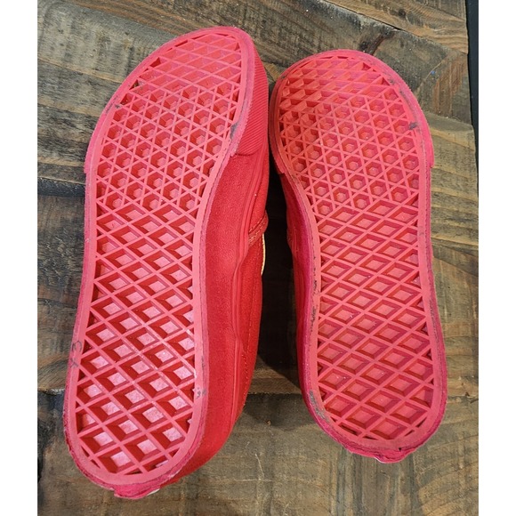 Vans Red Haribo Gummy Bear Unisex Youth Size 2.5 Slip-On Shoes Dopamine - Picture 9 of 9